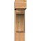 Ekena Millwork Legacy Block Smooth Bracket w/ Offset Brace, Western Red Cedar, 7 1/2"W x 24"D x 28"H BKT0806X24X28LEC05SWR - alternate 2